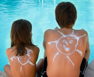 enfant crème solaire été