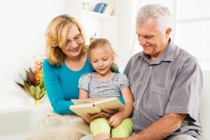 grands parents petits enfants