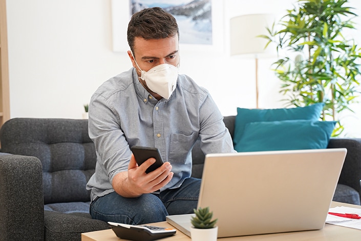 Covidom application e-santé pour suivre les personnes atteintes du coronavirus covid 19 à domicile Milits