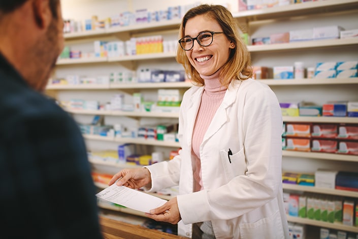 Le pharmacien application et site internet pour les pharmacies MILTIS